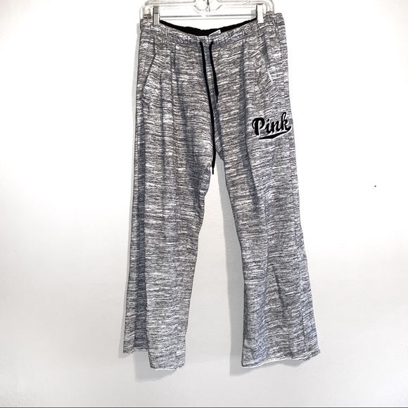 PINK Victoria's Secret Pants - PINK Victoria's Secret Gray Boyfriend Sweatpants